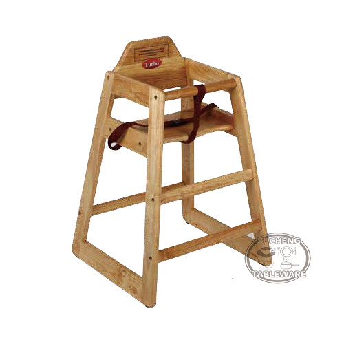 木製兒童餐椅(可推疊)